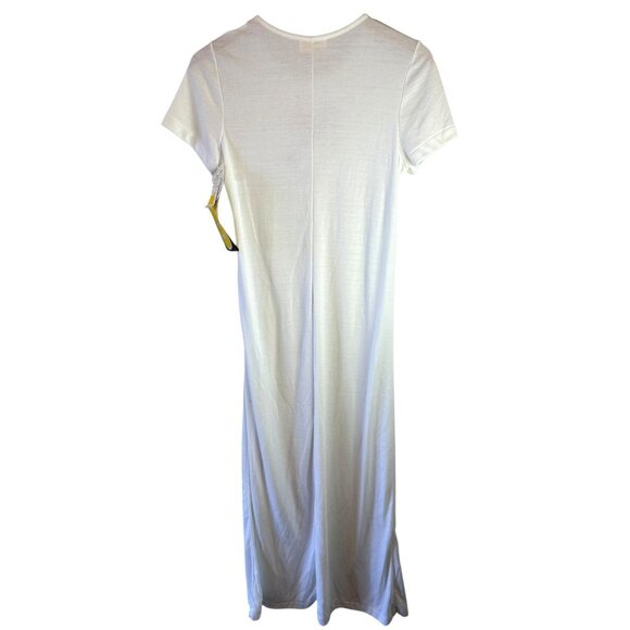 NOS Vintage Vassarette Juniors White Penguin Roller Skate Nightgown – Size Large - Picture 4 of 7